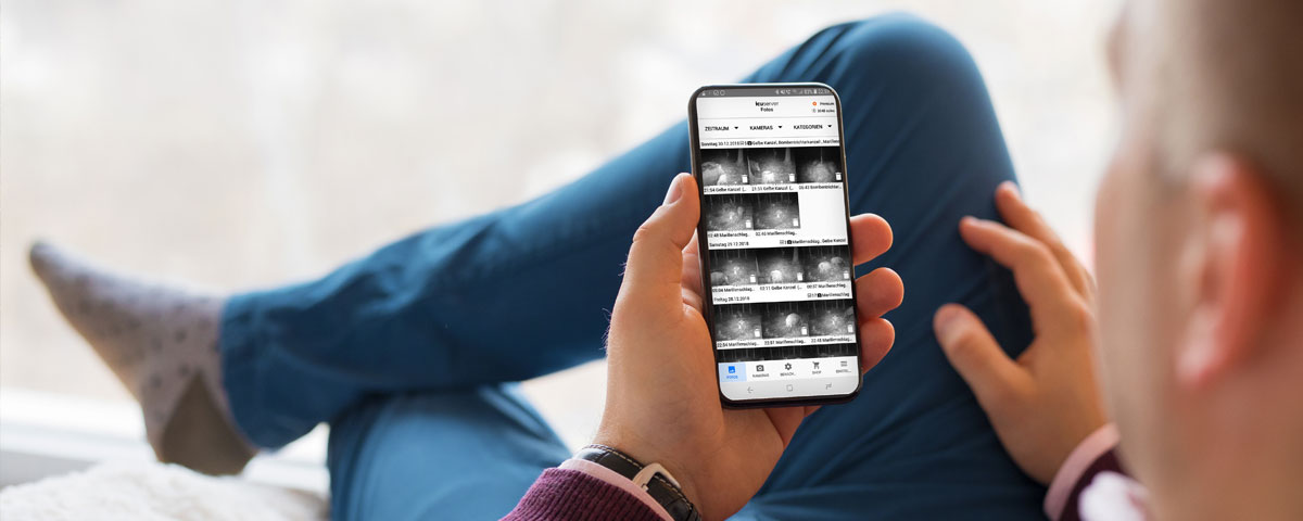 ICUapp - Revierüberwachung von der Couch