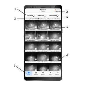ICUapp Steuerung - Fotos